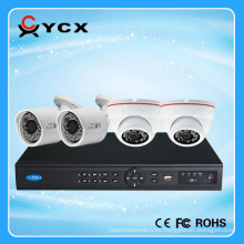 Nuevo producto, excelente 4CH P2P y POE NVR Kit, megapíxeles HD sistema de cámara de CCTV